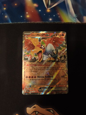 Ethan's Ho-Oh ex DRI 039/182 stamped card new