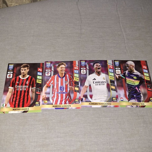 Panini Adrenalyn 24 25 cards like new