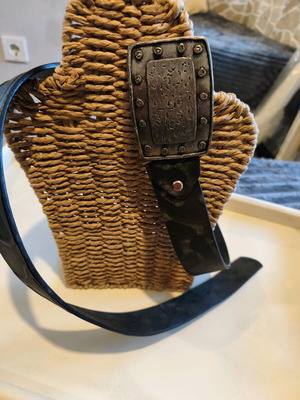 No Fear adjustable unisex belt black like new