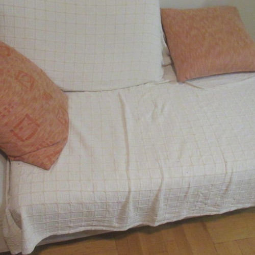 Two-seater sofa used