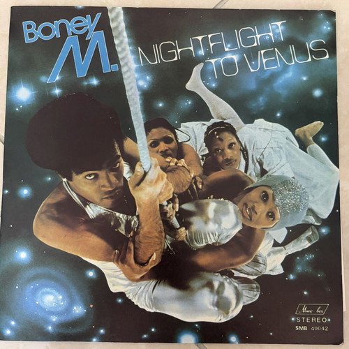 Boney M. Nightflight to Venus LP mint condition, Music Box edition