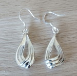 Elegance silver earrings