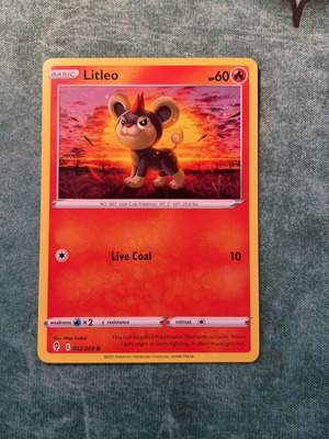 Litleo κάρτα Pokemon μεταχειρισμένη