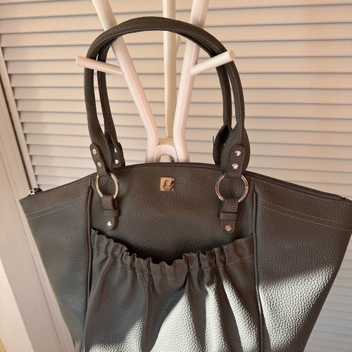 Kem bag used, gray, large capacity with pockets