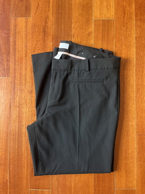 GAP παντελόνι slim cropped, μαύρο, μέγεθος XXL / 44 / 16