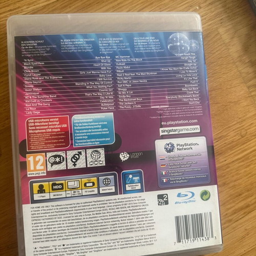 Singstar + Dance PlayStation 3 game used, simulation