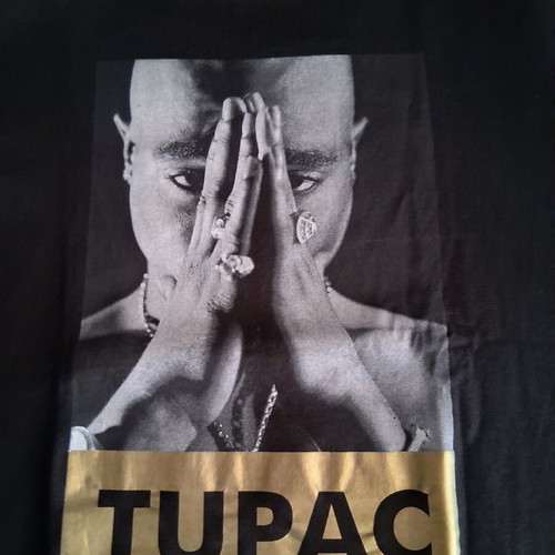 Tupac Replay limited edition T-shirt 3XL like new, black