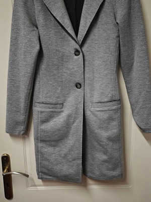 Women's coat like new, gray, size S