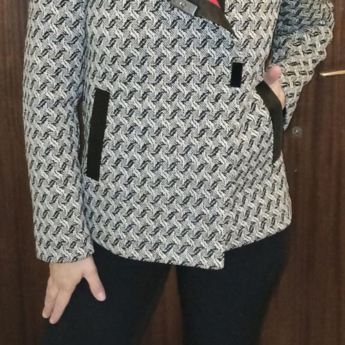 Pennyblack women's jacket like new, size M, black and white