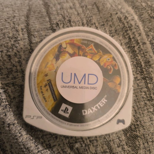 Daxter UMD used with cracks, functional for PSP