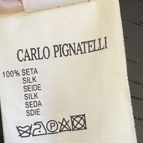 Carlo Pignatelli Haute Couture maxi silk dress 100% new size 46