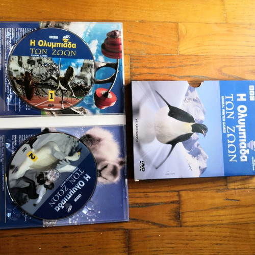 National Geographic 7-set used DVDs with animals and plants