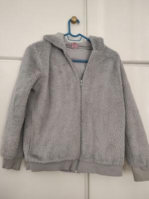 Trax fleece jacket for girls used, size 14, gray