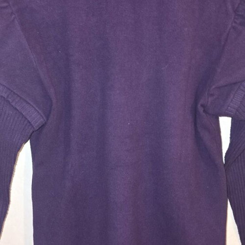 Vergi blouse purple suede like new, size S