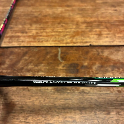 Yonex 2 used badminton rackets Nanoflare 170 Light and Duora 10LT
