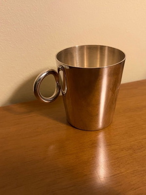 Christofle silver cup used