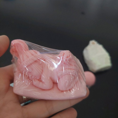 Aromatic handmade soaps pack with baby designs