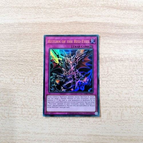 Yu-Gi-Oh! Return of the Red-Eyes Trap Card Near Mint