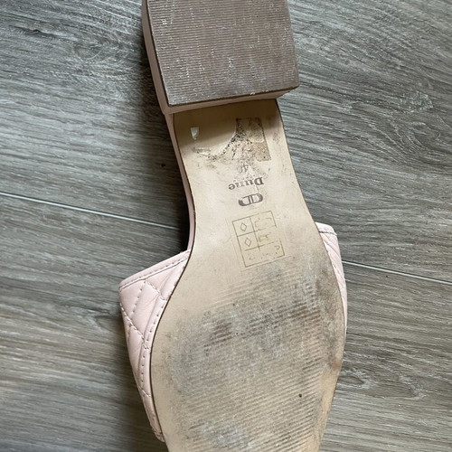Dune London mules used, nude-pink, size 40