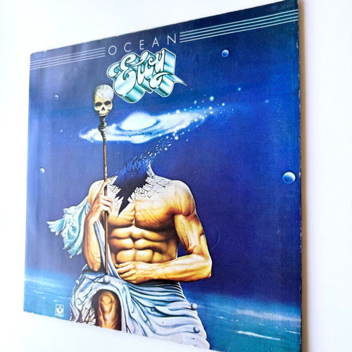Eloy Ocean LP used, rock genre, Greek reissue 1980