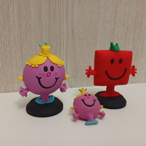 Mr. Strong 2024 & Mrs. Princess 2020 figures set used