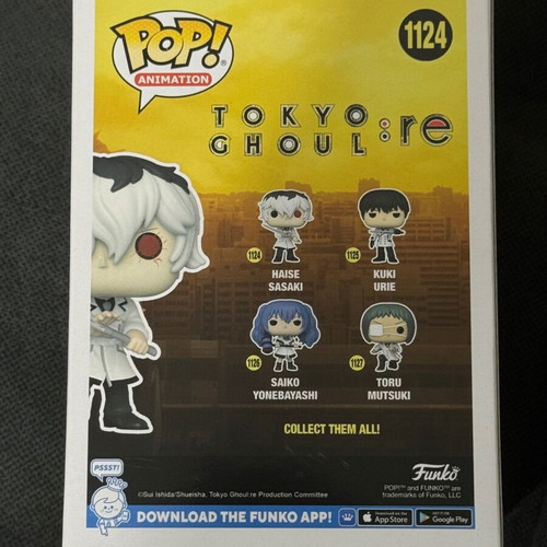Haise Sasaki Funko Pop with Super Things Toys Exclusive sticker like new