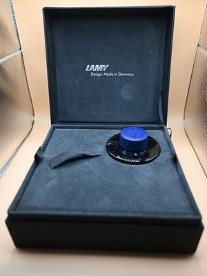 Κουτί συλλεκτικό Lamy για Lamy 2000 με μπλε μελάνι μεταχειρισμένο