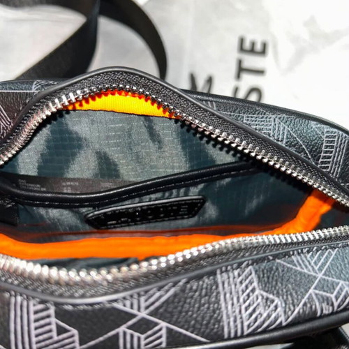 Lacoste shoulder bag, black