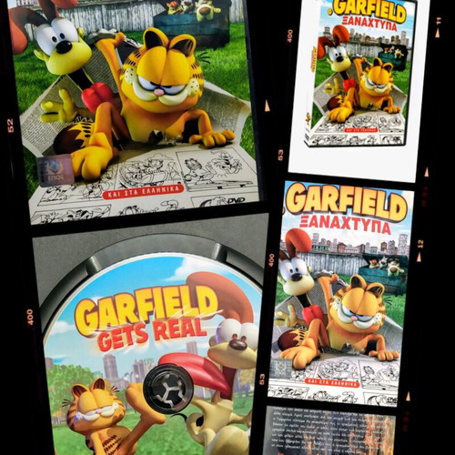 DVD Garfield Gets Real like new, dubbed