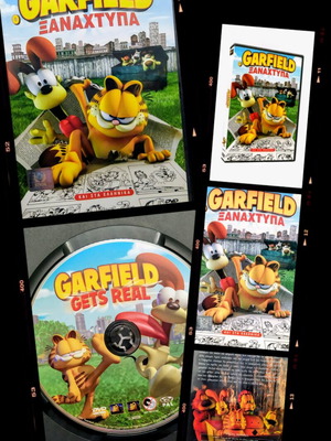 DVD Garfield Gets Real like new, dubbed