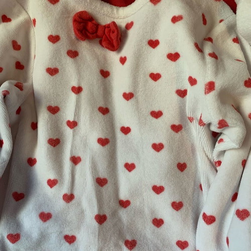 Velvet full-body rompers used, pack of 2 for 2-year-old girl