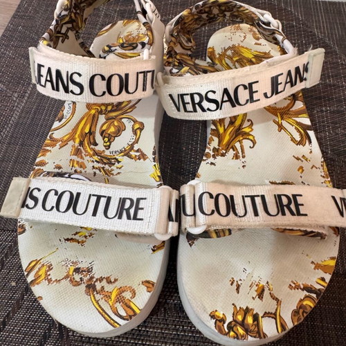 Sandals Versace Jeans Couture used, size 37