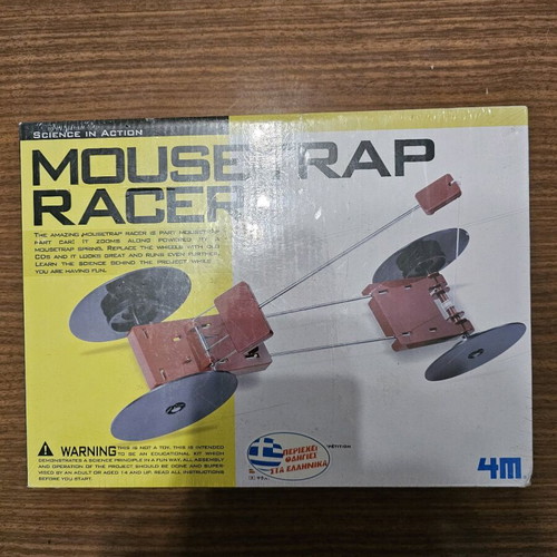 Mouse Trap Racer assembly toy new