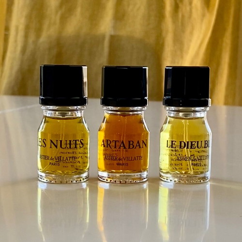 Astier de Villatte Trois Parfums Historiques подаръчен комплект като нов, 3x10 мл