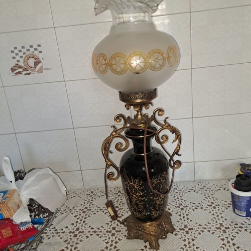 Two table lamps