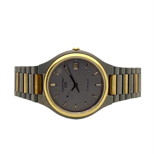 Certina DS Quartz Titanium used men's watch