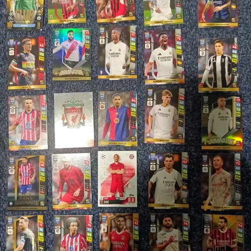 FIFA 2025 cards used, pack of 25