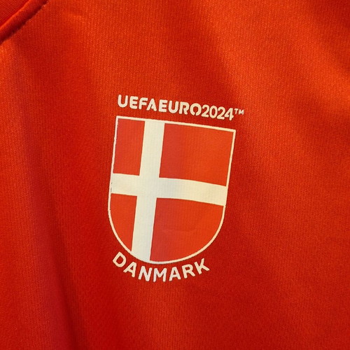 Denmark Women T-Shirt UEFA Euro 2024 Like New Size M