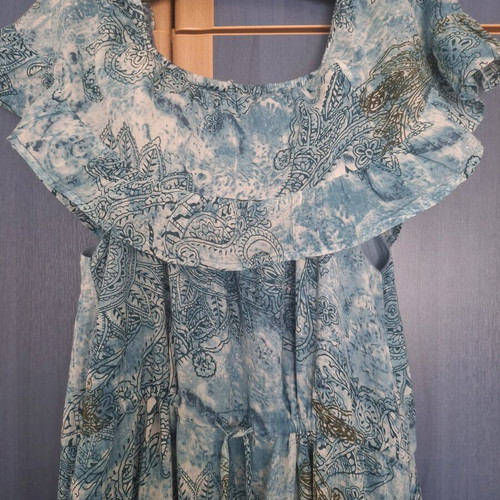 Attrattivo dress like new, blue shades, size large