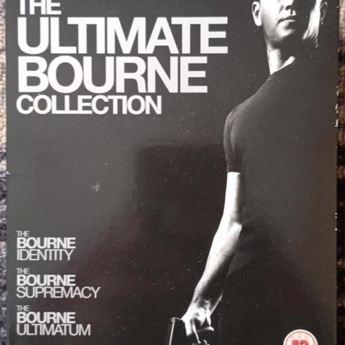 The Ultimate Bourne Collection DVD like new, 3-disc set, Matt Damon