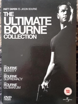 The Ultimate Bourne Collection DVD like new, 3-disc set, Matt Damon