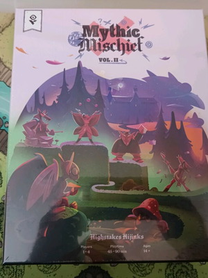 Mythic Mischief vol. 2 board game strategy new