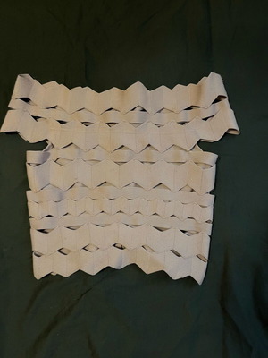Elegant women's tank top beige like new, size S