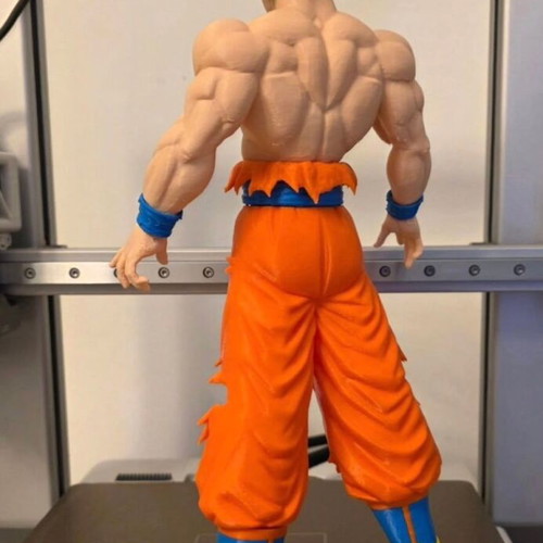 Goku Ultra Instinct figure 3D printed, 35cm, new