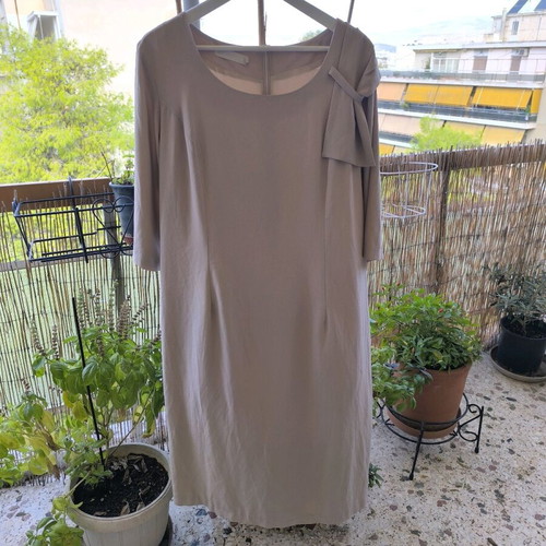 Paul Christophe dress XL 56 beige like new