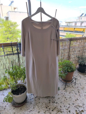 Paul Christophe dress XL 56 beige like new