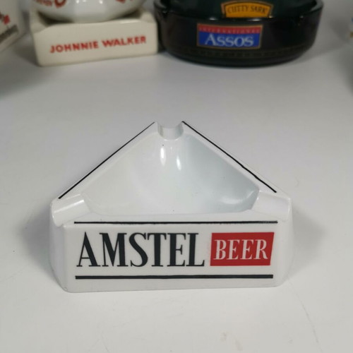 Amstel beer plastic promotional ashtray used