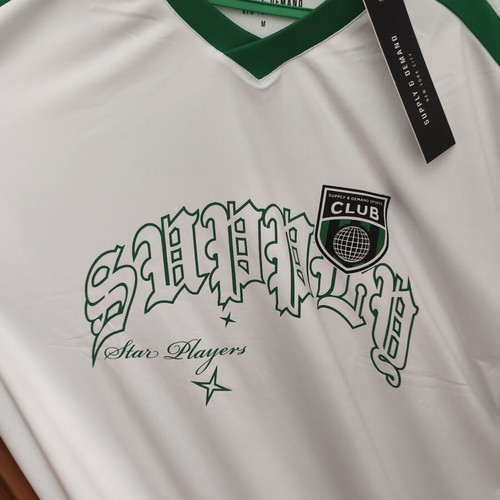 Supply & Demand t-shirt new, size M, white and green