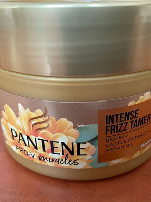Pantene Μάσκα Μαλλιών Pro-V Miracles Intense Frizz Tamer Καινούργιο 160ml