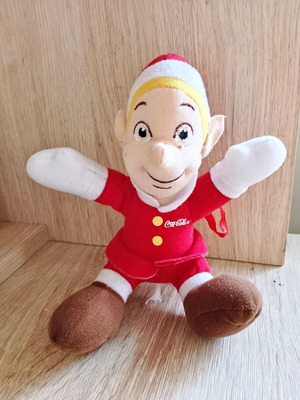 Coca Cola collectible elf from the 90s like new
